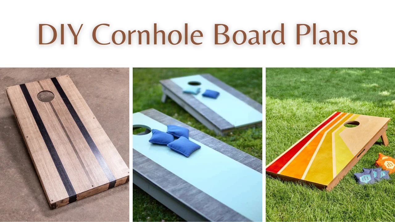 DIY Cornhole Board Plans