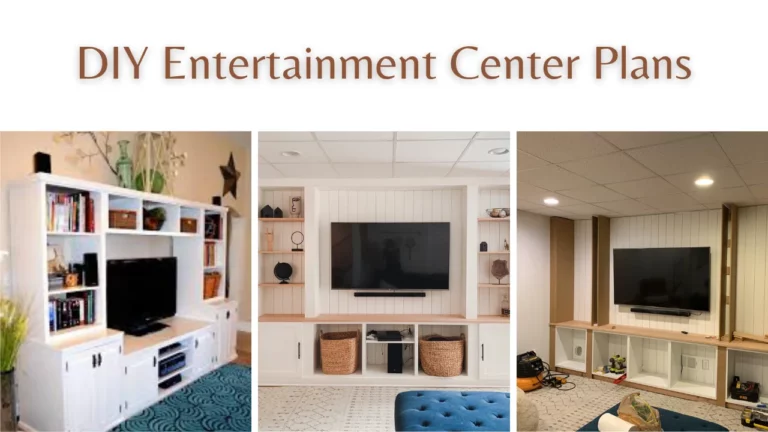 DIY Entertainment Center Plans