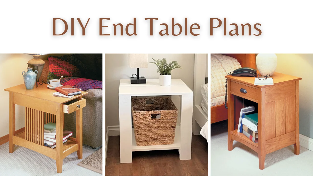 DIY End Table Plans