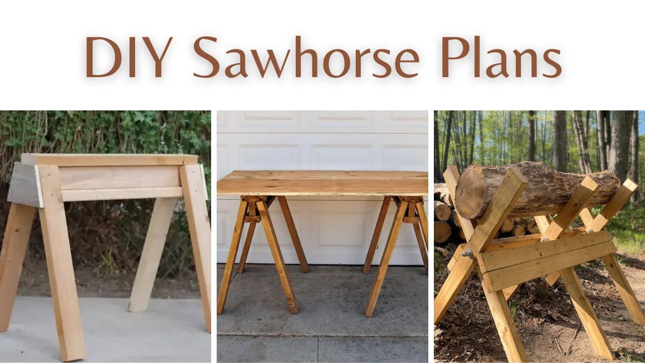 DIY Sawhorse Plans
