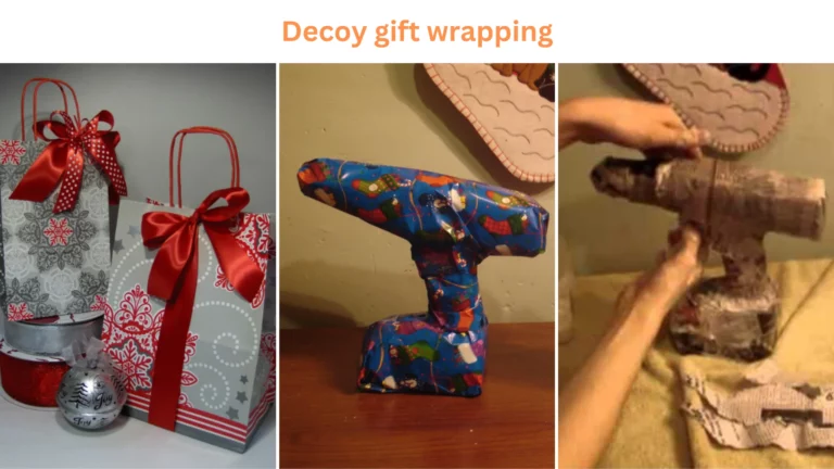 Decoy gift wrapping