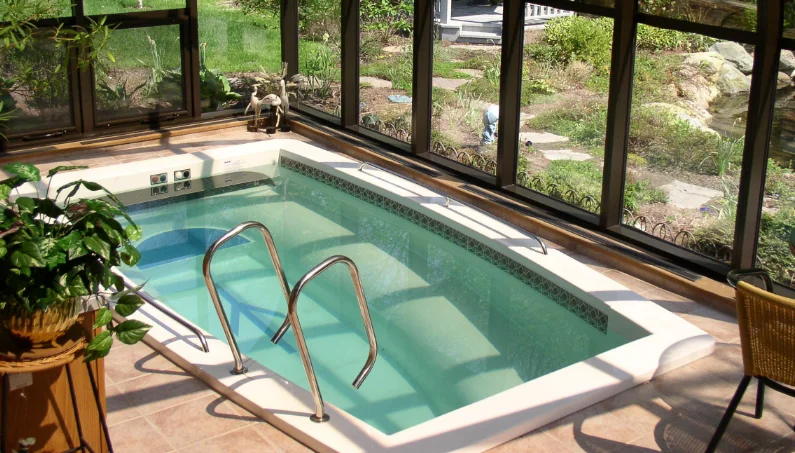 Designs of small indoor pools