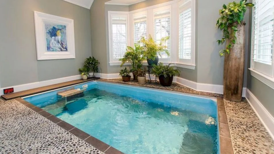 Designs of small indoor pools
