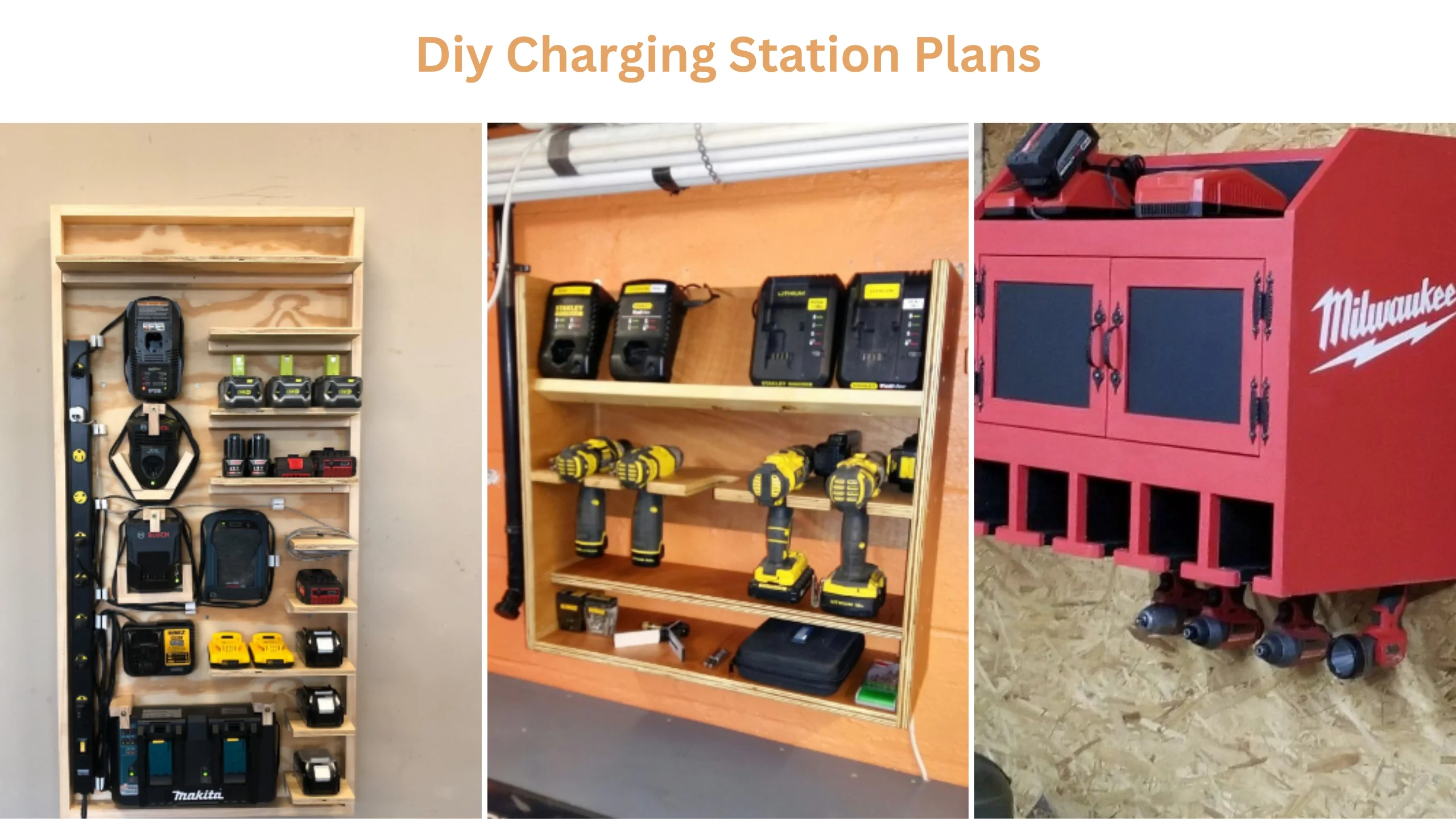 Diy charging station plans