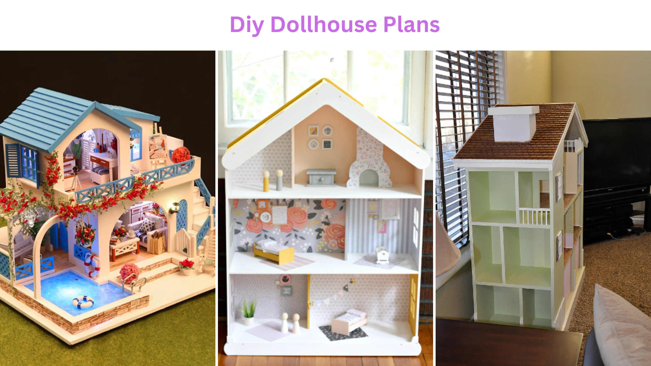 Diy dollhouse plans