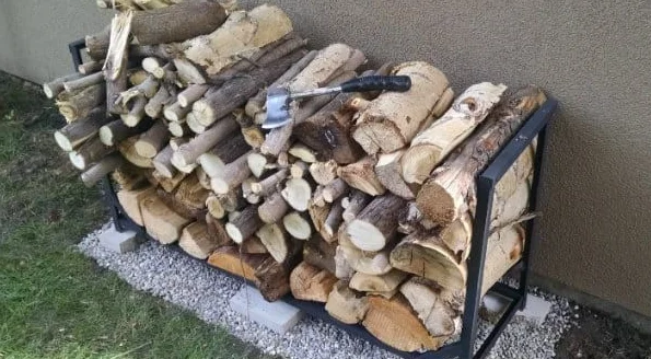 Diy firewood racks