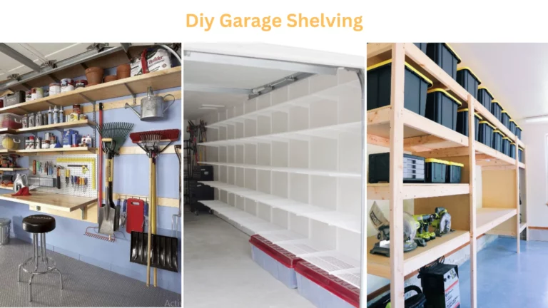 Diy garage shelving