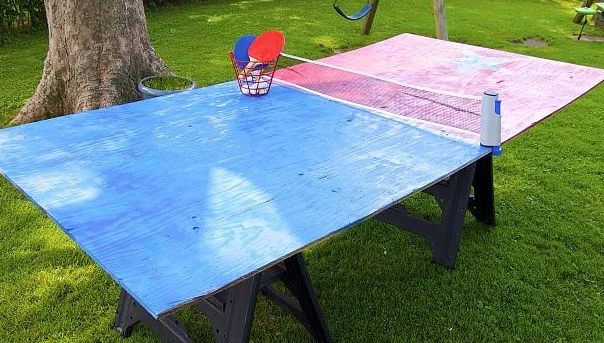 Diy ping pong table