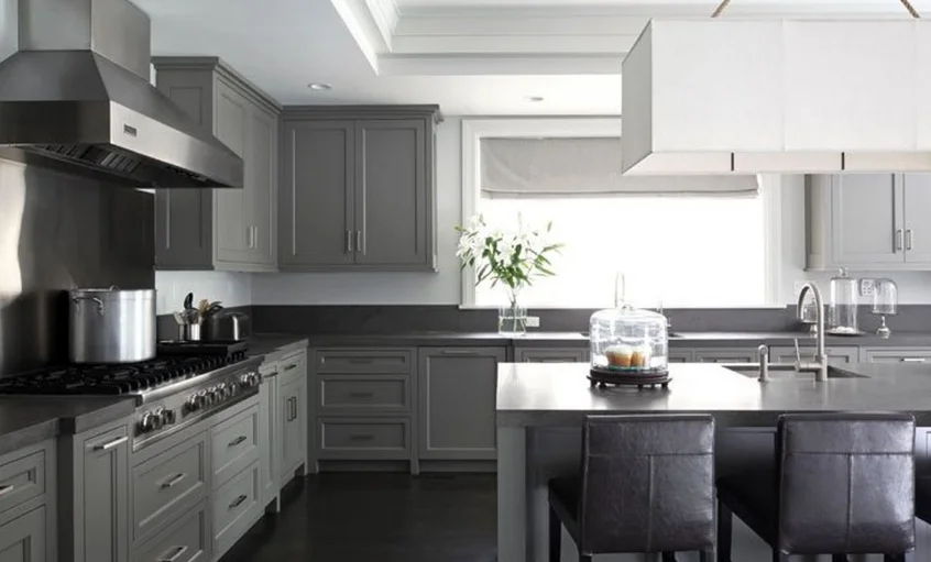 Gray kitchen cabinet ideas