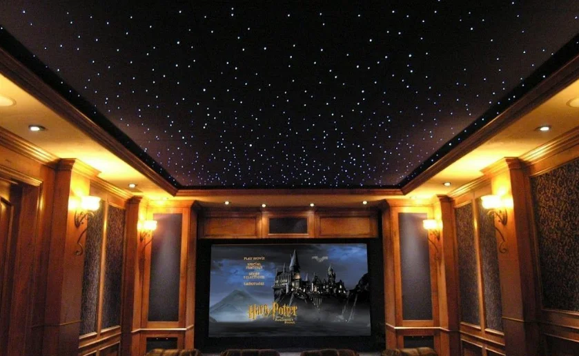 Home movie theater room