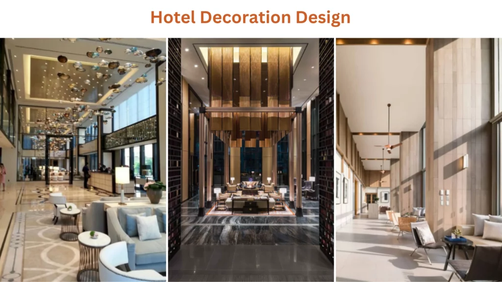 Hotel decoration design