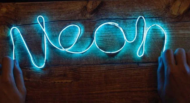 How to make a DIY neon sign 2