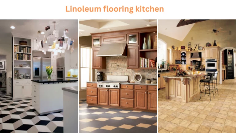 Linoleum flooring kitchen