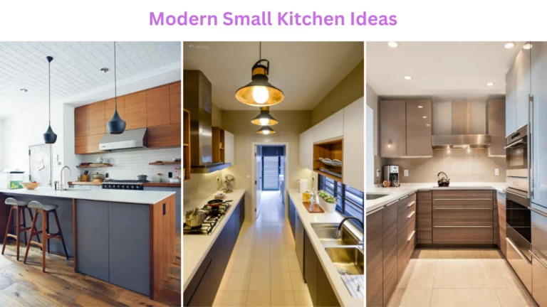 Modern small kitchen ideas