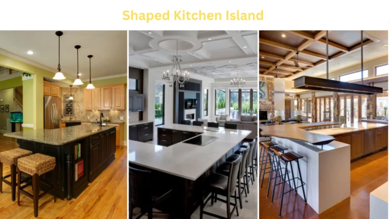 Shaped Kitchen Island