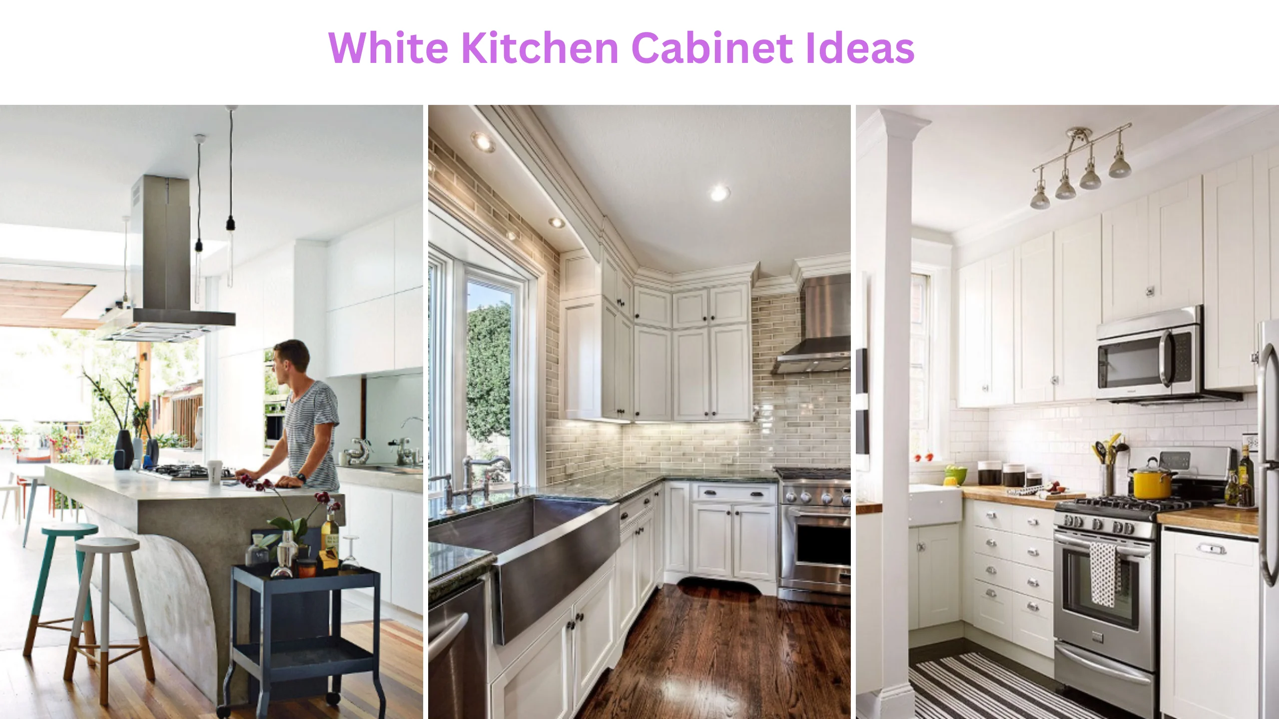 White kitchen cabinet ideas (2)