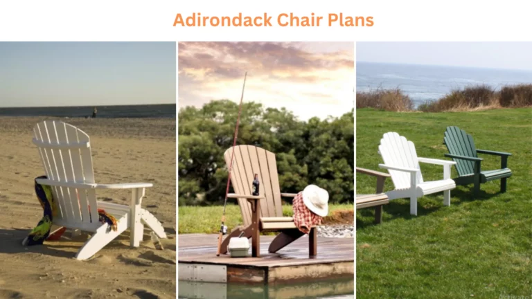 Adirondack chair plans
