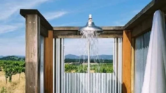 Diy outdoor shower plans ideas