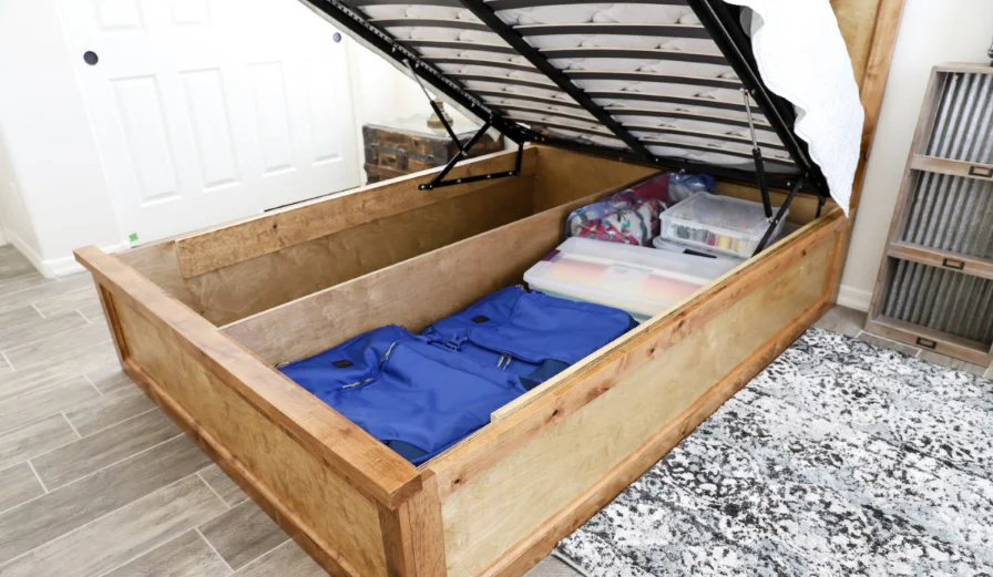 Diy queen bed frame plans