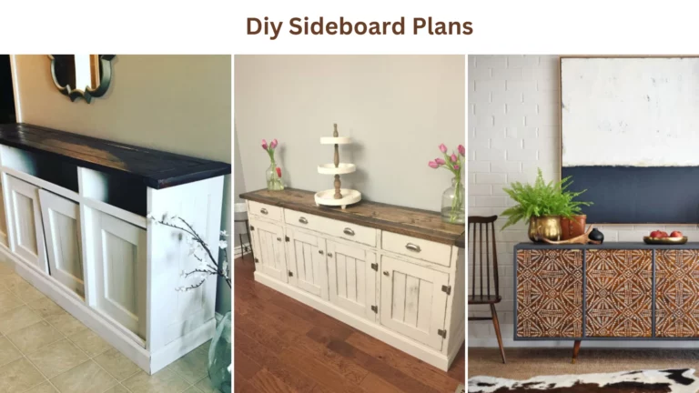 Diy sideboard plans