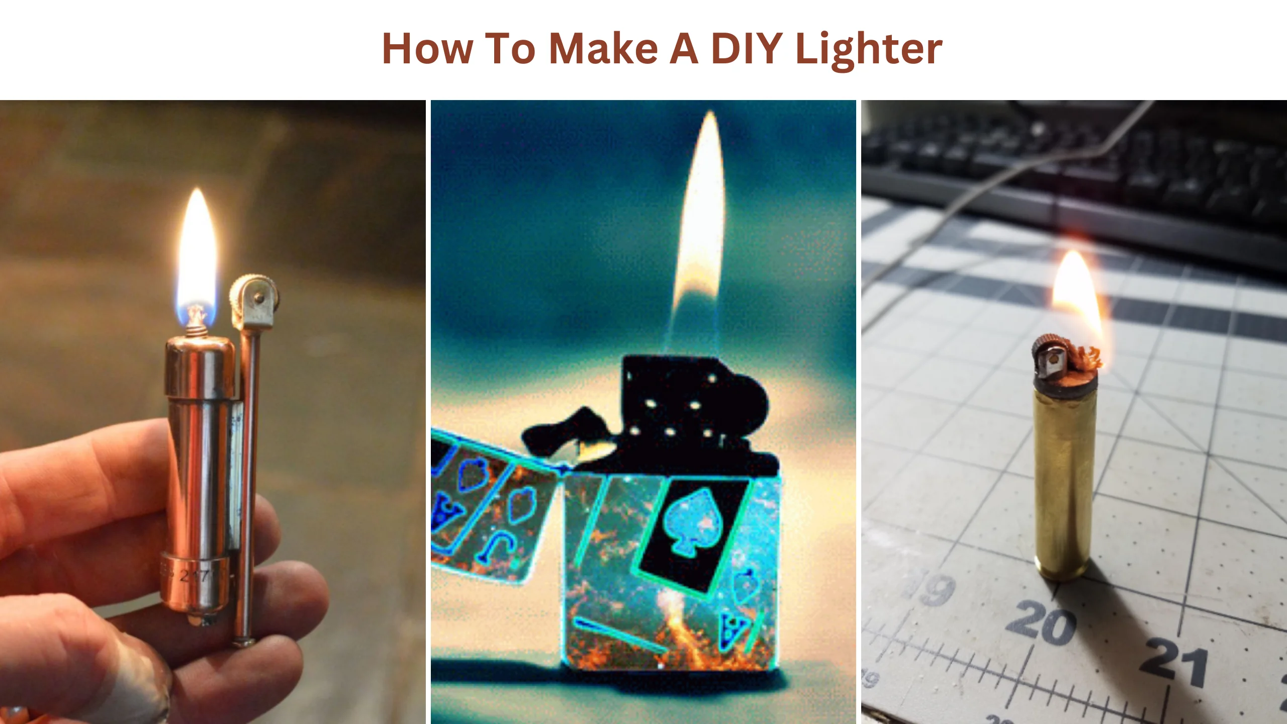 How to make a DIY lighter