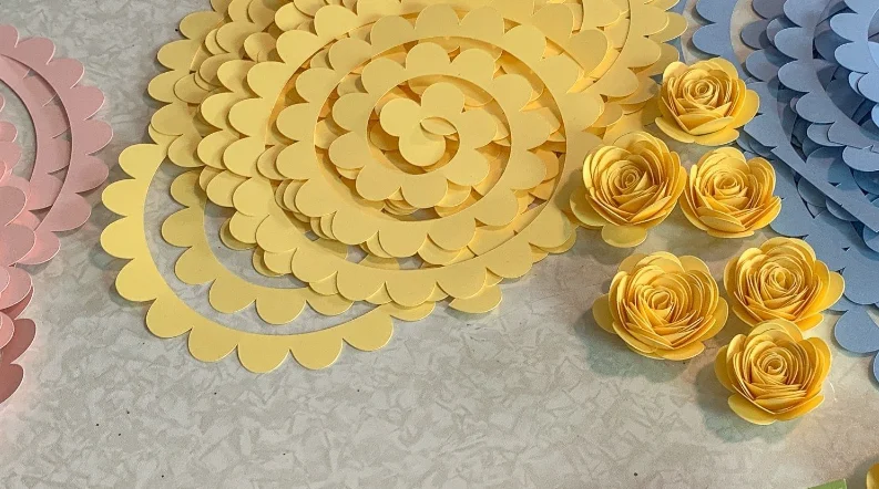 How to make paper rose