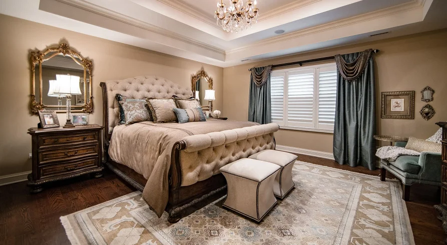 Mansion luxury master bedroom 8