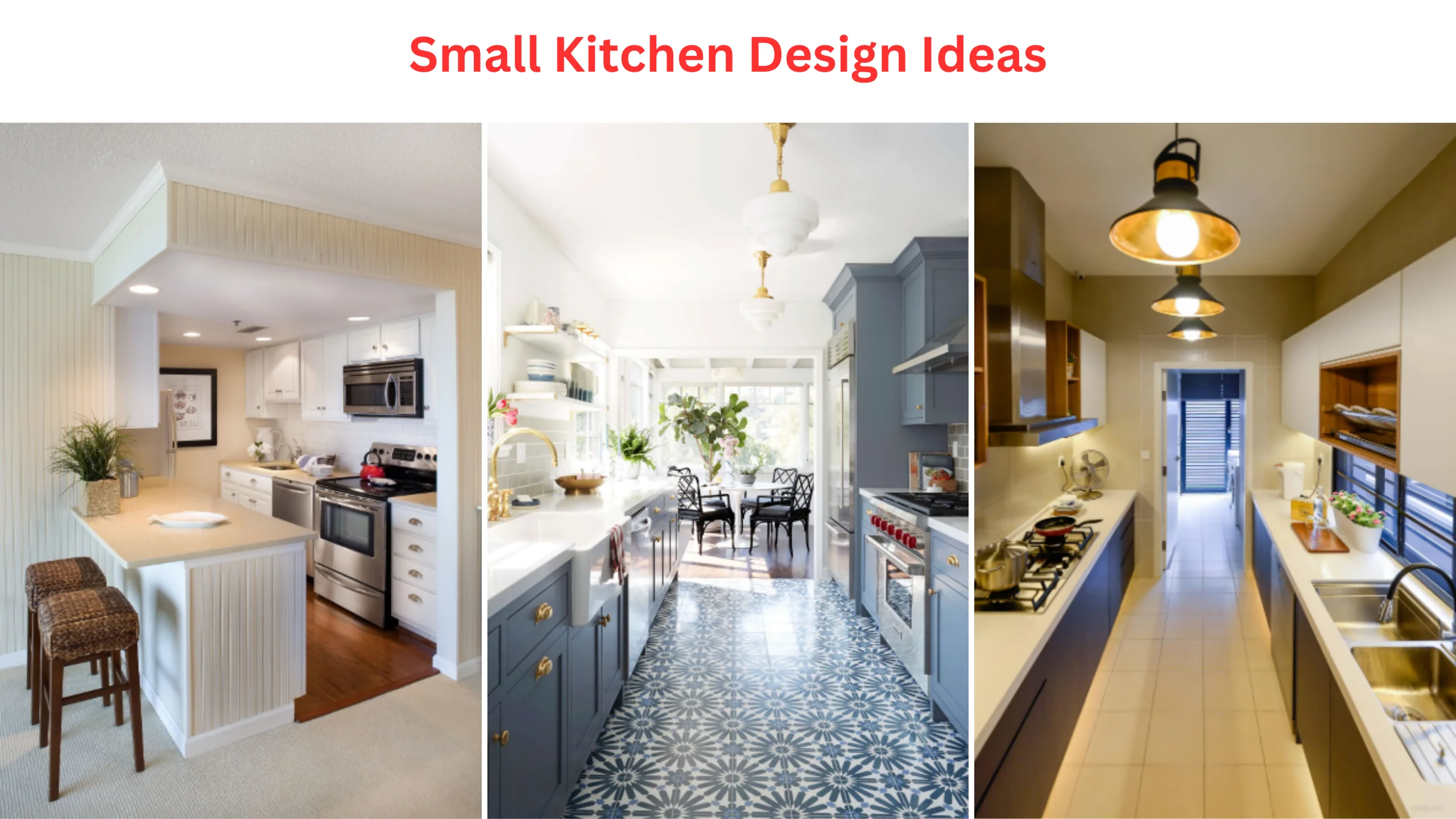 Small kitchen design ideas