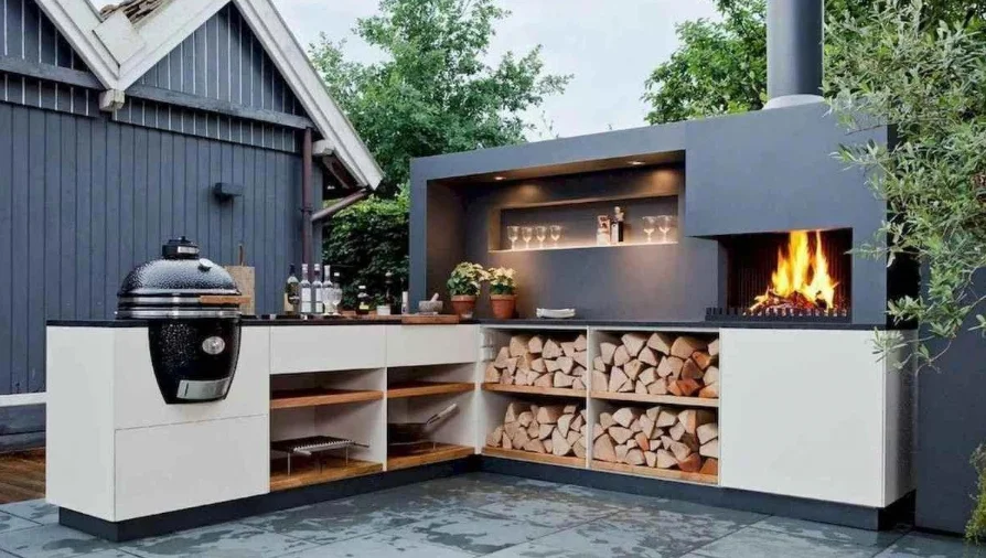 Small outdoor kitchen ideas